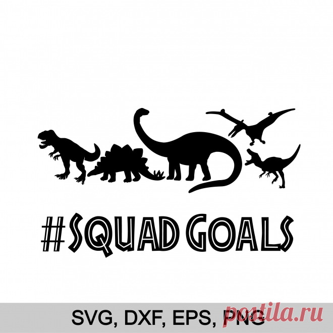 Dinosaur Squad Goals Dino party DIY Dinosaur shirt Dinosaur | Etsy