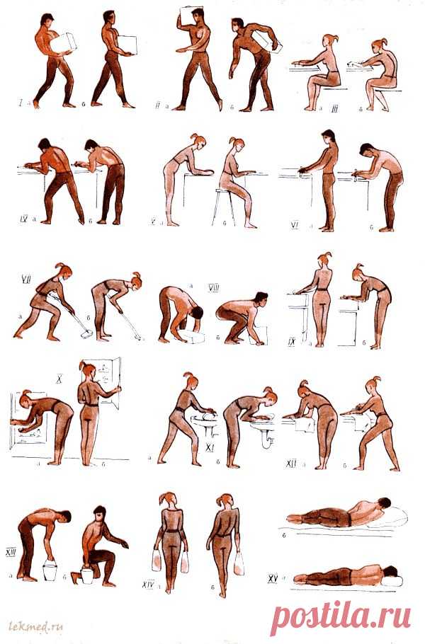 Тест самоконтроля для предупреждений заболеваний позвоночника - Поясничный остеохондроз