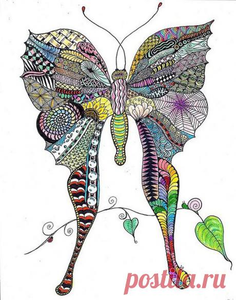 Зентангл - Zentagle ...что это ??? ...14 образцов.