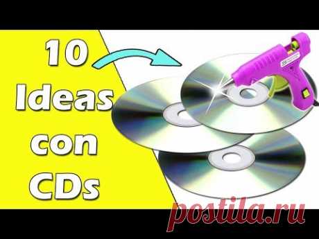10 Ideas hechas con CDs (Reciclaje) Ecobrisa