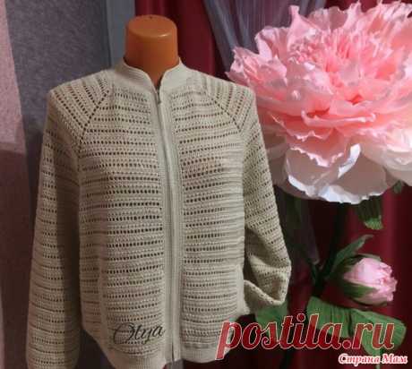БОМБЕР (Вязание крючком) – Журнал Вдохновение Рукодельницы