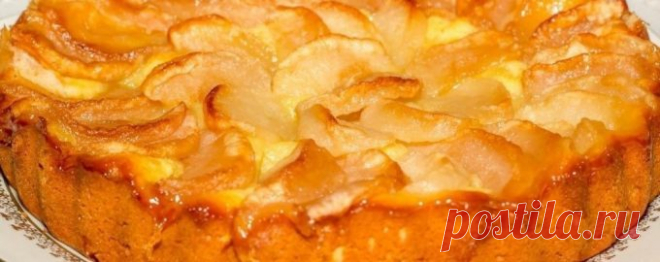 Яблочный пирог «Ностальгия»: простой, вкусный и экономный рецепт точно напомнит вам пироги, которые готовила мама - Королевская Кукухня