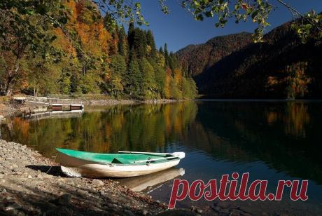 Озеро Рица - горное чудо - Путешествуем вместе