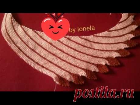 Șal tricotat (knitted shawl, chal tejido, scialle ai ferri)
