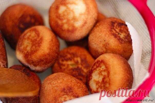 Пончики из манной крупы 