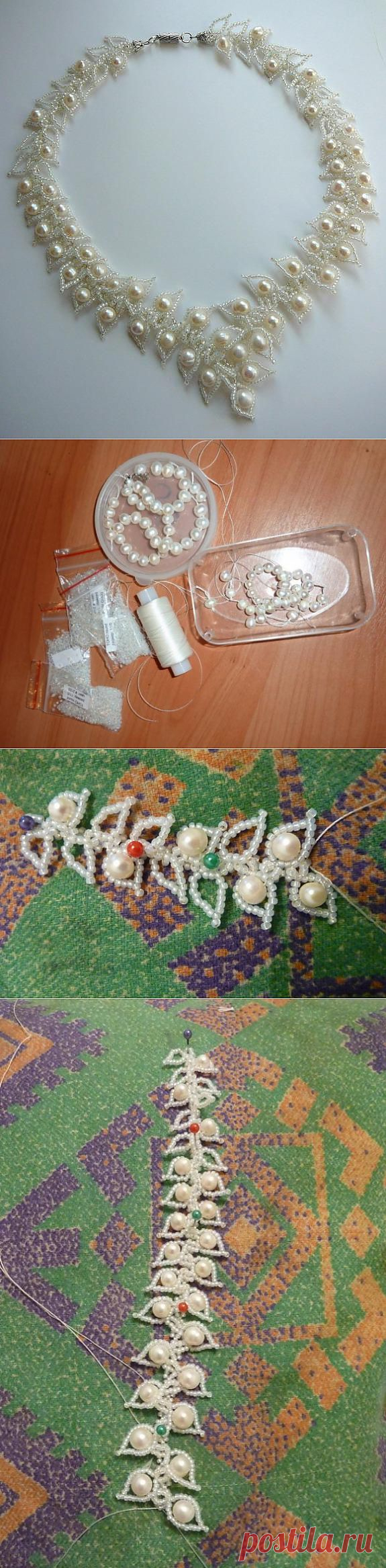 Колье "Райский сад".
