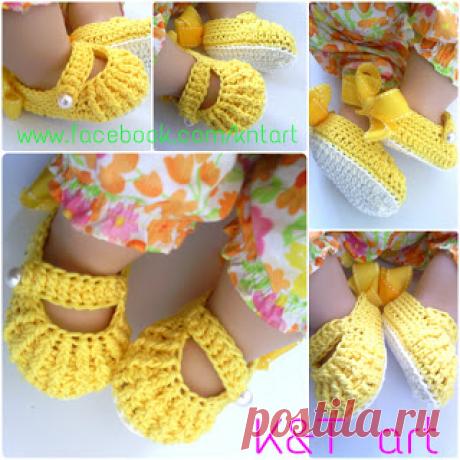 &quot;The difference is in the details&quot;: Crochet baby shoes pattern