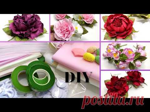 Обзор покупки из Интернет магазина "Хобби-плюс"🌺 Смотрим новинки🌺МК Цветов из обкладки под видео