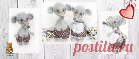 Мышка амигуруми: Рути | Амигуруми крючком - Блог