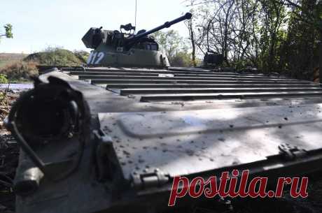 Врёшь, не возьмёшь! БМП-1АМ «Басурманин» увернулась от украинской ракеты. Как российская БМП обманула украинскую противотанковую ракету.