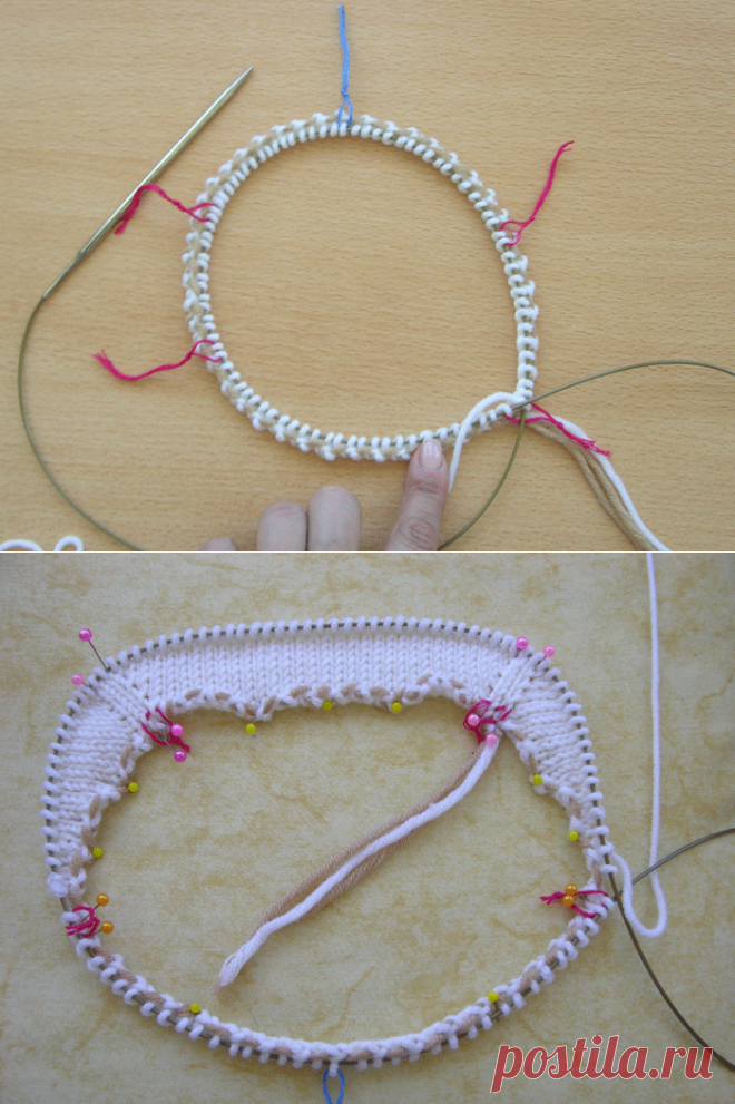 ВЯЖЕМ РЕГЛАН СПИЦАМИ - ПОШАГОВЫЙ МАСТЕР КЛАСС С ФОТО.