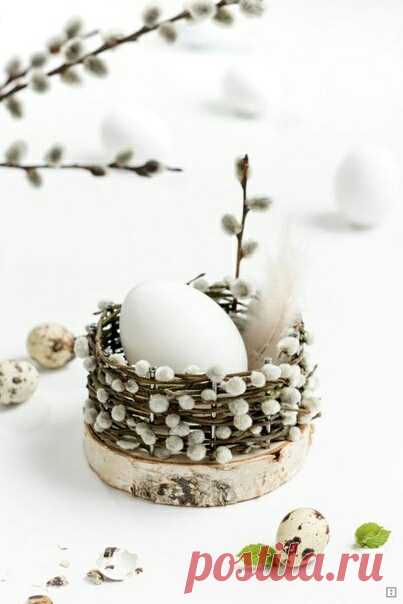 Сервировочная корзинка для 1 яйца diy