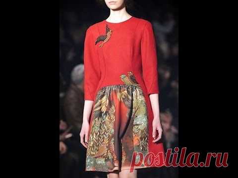 Комбинированное платье. Моделируем с Татьяной Роговой.