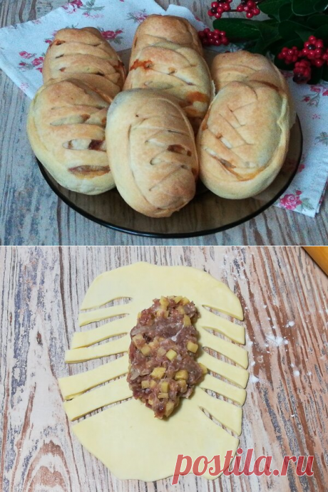 Очень вкусные пирожки на кефире в духовке с мясной начинкой | Я Готовлю... | Яндекс Дзен