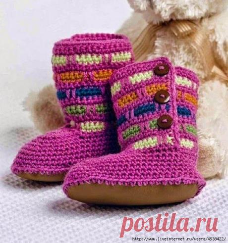 Botitas al crochet | Todo crochet