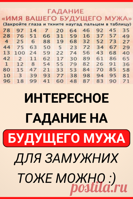 Интересное гадание на будущего мужа ДЛЯ ЗАМУЖНИХ тоже можно :)
#тест #интересный_тест #гадание #самопознание #саморазвитие #психология #психологический_тест