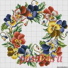 РОНДО ИЗ АНЮТИНЫХ ГЛАЗОК - ВЫШИВАЕМ ЦВЕТЫ - ВЫШИВКА КРЕСТИКОМ - Каталог файлов - ЧАРОВНИЦА - САЙТ ДЛЯ ЖЕНЩИН И О ЖЕНЩИНАХ