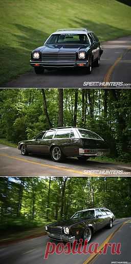 HAULIN' ASS & GROCERIES: HOLLEY'S CHEVELLE WAGON (Chevrolet, 1974)