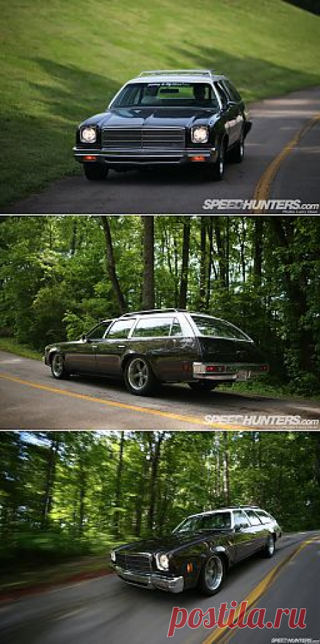 HAULIN' ASS &amp; GROCERIES: HOLLEY'S CHEVELLE WAGON (Chevrolet, 1974)