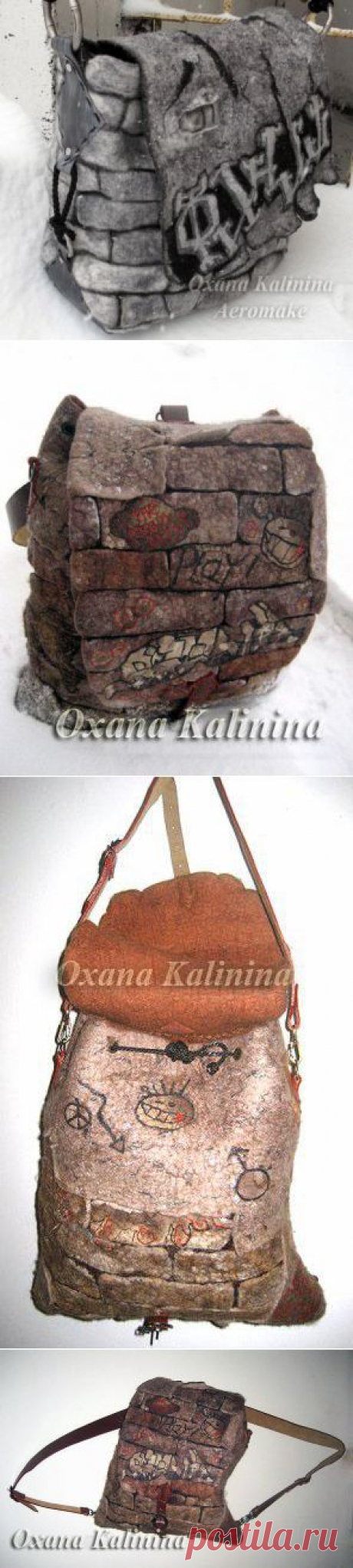 Камушки-кирпичики-рюкзачки... - Ярмарка Мастеров - ручная работа, handmade