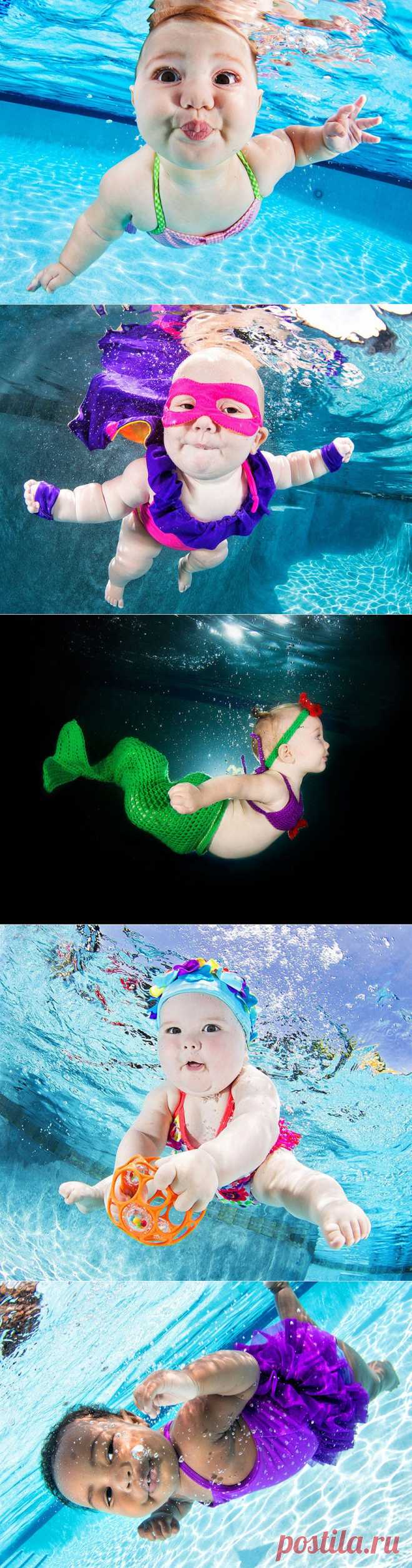 «Дети под водой» фотопроект Сета Кэстила (Seth Casteel) — Фотоискусство