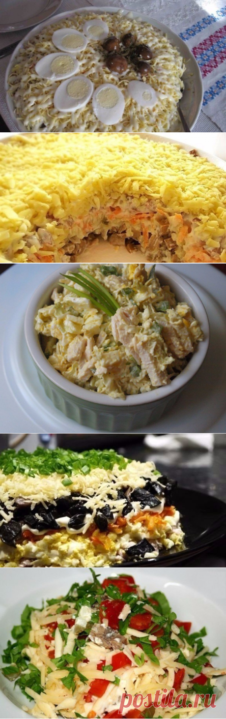 ПОДБОРКА ОЧЕНЬ ВКУСНЫХ САЛАТОВ: ТОП-6 РЕЦЕПТОВ
