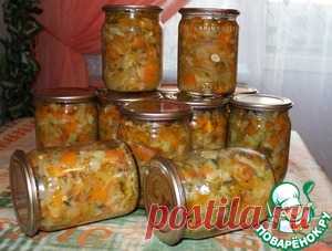 Салат "Вдоль по огороду" - кулинарный рецепт