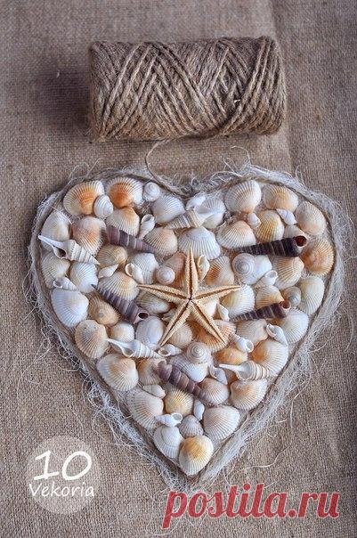 Панно из ракушек