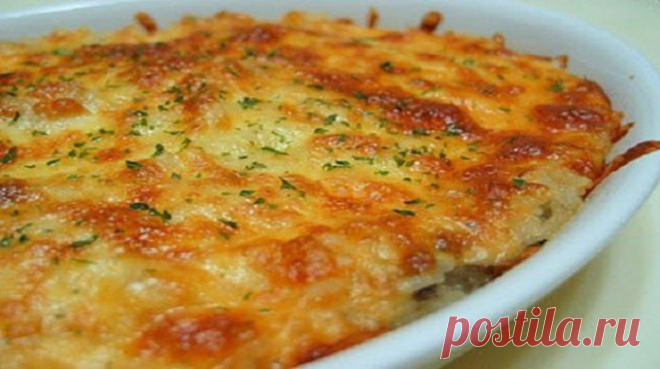 Куриная запеканка с хрустящей корочкой - Счастливый формат