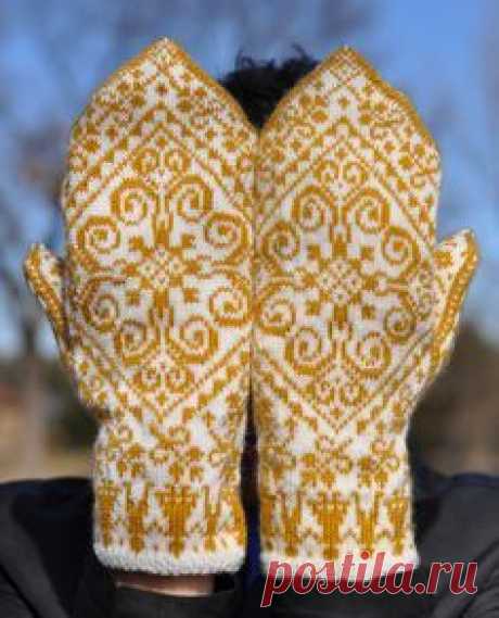 fair isle mittens &lt;3