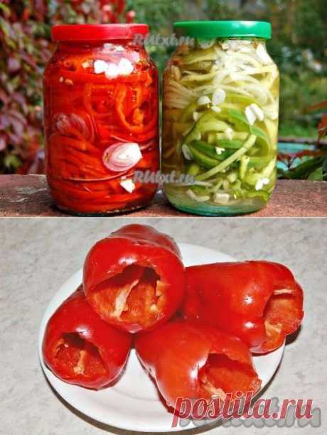 пикантный маринованный болгарский перец - невероятно вкусно и красиво