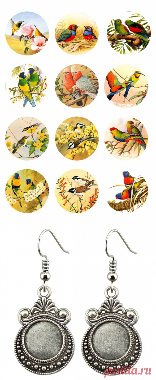 5 пар 12 мм Круглый Винтаж Стиль оправа для кабошона крючки серьги кабошон установка рамка база заготовки ювелирных изделий купить на AliExpress