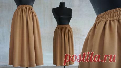 Как сшить летнюю юбку на резинке: простая летняя юбка своими руками Узнать, как сшить летнюю юбку на резинке, а так же заказать видео-уроки по шитью женской одежды, можно на сайте https://bespoked.ru/
