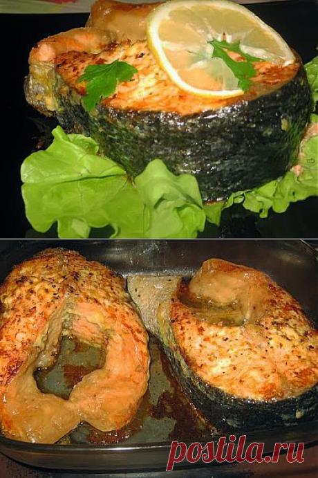 Мои любимые рецепты: Сёмга на двоих