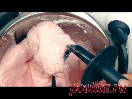 Thermomix TM5 - Strawberry Sorbet - Italian style ice cream