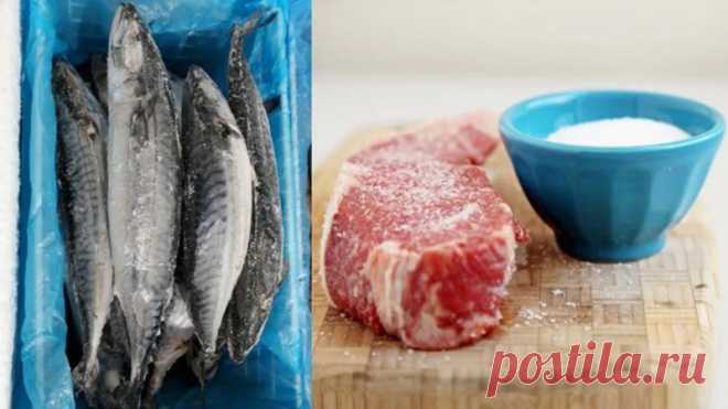 НЕОБЫЧНЫЙ СЛАДКИЙ ТРЮК: как разморозить МЯСО за 10 минут Друзья, подскажу необычный трюк, как при помощи обычного сахара разморозить мясо, рыбу за 10 минут.✔Делитесь пожалуйста этим видео с друзьями, им тоже это пригодится!!! 