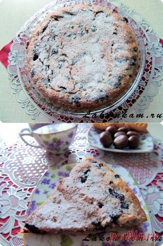 Орехово-ягодный пирог к чаю / Рецепты с фото. Простые домашние рецепты на каждый день.