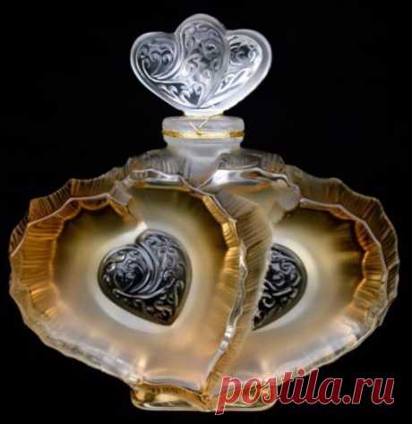 Эксклюзивные флаконы для духов от ювелира Rene Lalique
