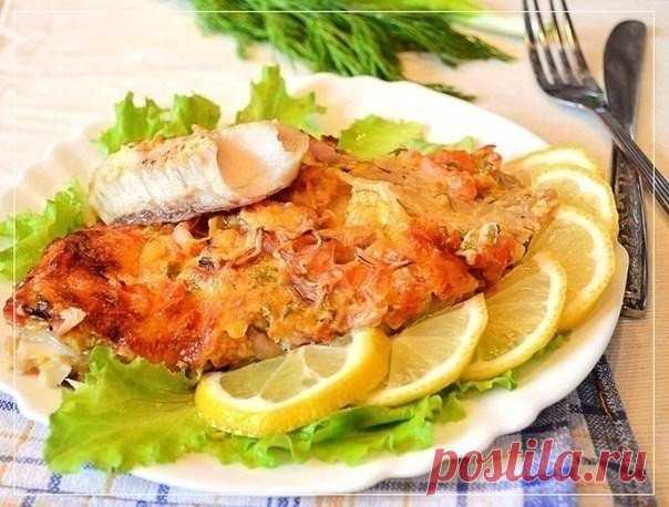 Рыбка в золотой шубке