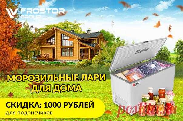 ‼Замораживайте сколько нужно Вам, а не сколько поместит Ваш холодильник! ——————————————————————————————— МОРОЗИЛЬНЫЕ ЛАРИ ДЛЯ ДОМА ОТ КОМПАНИИ FROSTOR GROUP: ￼☑Собственное производство в России с 1998 года; ￼☑Оцинкованный корпус, большая вместительность и класс энергосбережения A+; ￼☑Гарантия и сервисное обслуживание 1 год на всей территории РФ; ￼☑Доставка по Москве и МО, а также по всей РФ; ——————————————————————————————— ￼Вступите в нашу группу и получите скидку 1000 рублей на покупку…