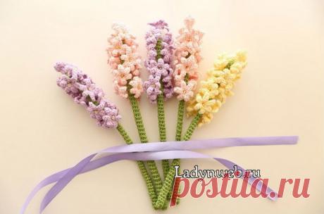 Гиацинты крючком мастер-класс