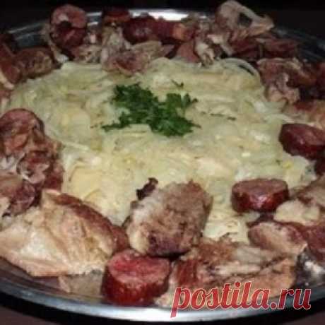 Очень вкусный бешбармак