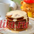 Кофейно-медовые панкейки Кулинарный рецепт