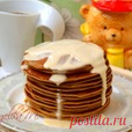 Кофейно-медовые панкейки Кулинарный рецепт