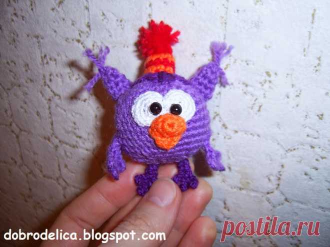 Совунья от Ольги Павловой: http://www.amigurumi-shemy.ru/2017/03/smesharik-sovun..