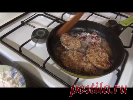 Отбивные из индюшиной печени. Chops from turkey liver.