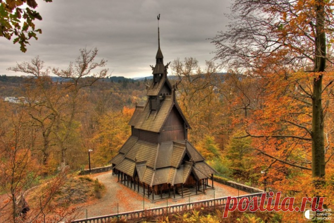 Ставкирки - норвежские деревянные церкви