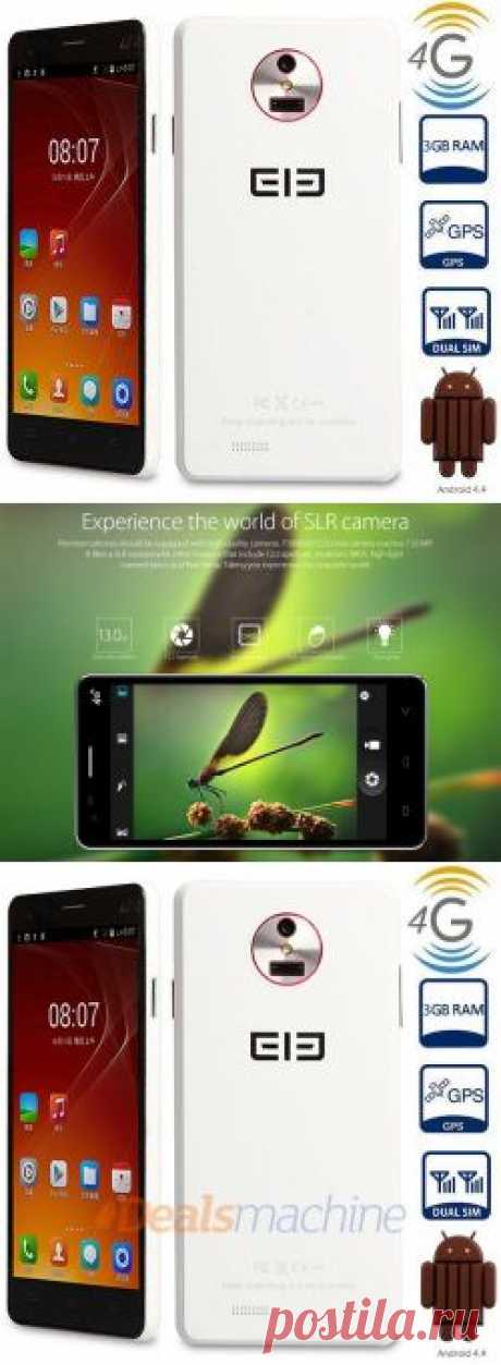 DealsMachine: Elephone P3000S 3GB RAM Android 4.4 Smartphone 4G LTE Phablet 5.0 inch FHD IPS OGS Screen MTK6752 64bit Octa Core 1.7GHz 16GB ROM 13.0MP Camera