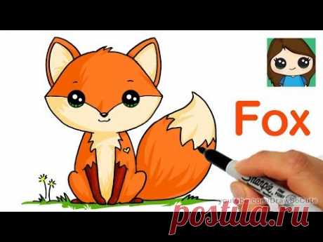 How to Draw a Cute Fox Easy