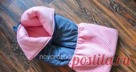 Как сшить конверт для новорожденного своими руками, одеяло-конверт, схема и фото | Уход за новорожденным